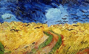 Crows in a Wheatfield - Vincent Van Gogh